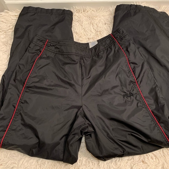 fila warm up pants
